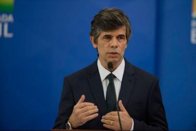 H menos de um ms, Teich havia substitudo Luiz Henrique Mandetta no cargo - Marcello Casal Jr./Agncia Brasil