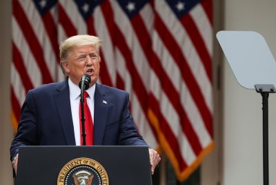 Campanha do atual presidente Donald Trump estaria na mira de hackers iranianos.  Foto: Jonathan Ernst/Reuters