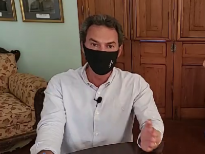 O Prefeito Marquinhos Trad anunciou o novo horrio do toque de recolher