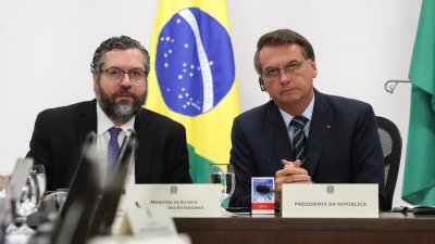 O ministro das Relaes Exteriores, Ernesto Arajo, falou que governo brasileiro no teria problema em lidar com Joe Biden Imagem: Marcos Corra/PR