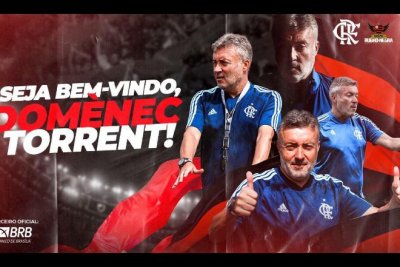 Flamengo escolheu um novo tcnico - Foto: Divulgao/ Flamengo