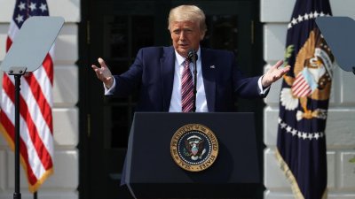 Presidente Donald Trump Imagem: JONATHAN ERNST