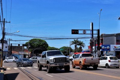 Trecho da Avenida Jlio de Castilhos, na regio oeste de Campo Grande (Foto: Arquivo)
