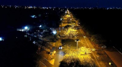 Uma das avenidas do Parque do Poderes, vista de cima (Foto: Energisa/Divulgao)