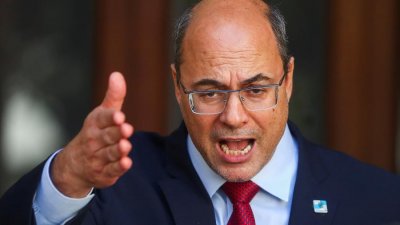 Governador do Rio de Janeiro, Wilson Witzel Imagem: PILAR OLIVARES