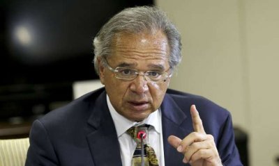 Paulo Guedes em entrevista (Foto: Wilson Dias/Agncia Brasil)