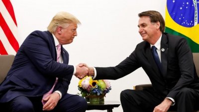 Brasil  o ltimo dos aliados de Trump a se manter contra a OMS, uma campanha americana que o prximo presidente, Joe Biden, deve encerrar Imagem: ALAN SANTOS/PR