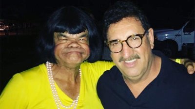 Rodela posa ao lado de Ratinho - Foto: Reproduo/Instagram