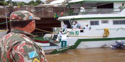 Fiscalizao da PMA continua nos rios de MS para coibir ilegalidades (Foto/Divulgao)