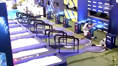BBB 21: Fiuk caiu Imagem: Reproduo/Globoplay